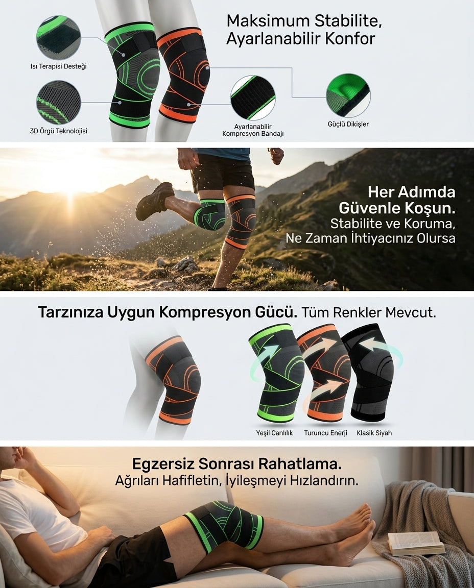 Korvix Diz Destek korsesi